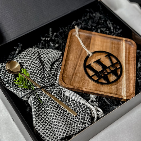 GIFT BOX- SQUARE ACACIA (MIG)