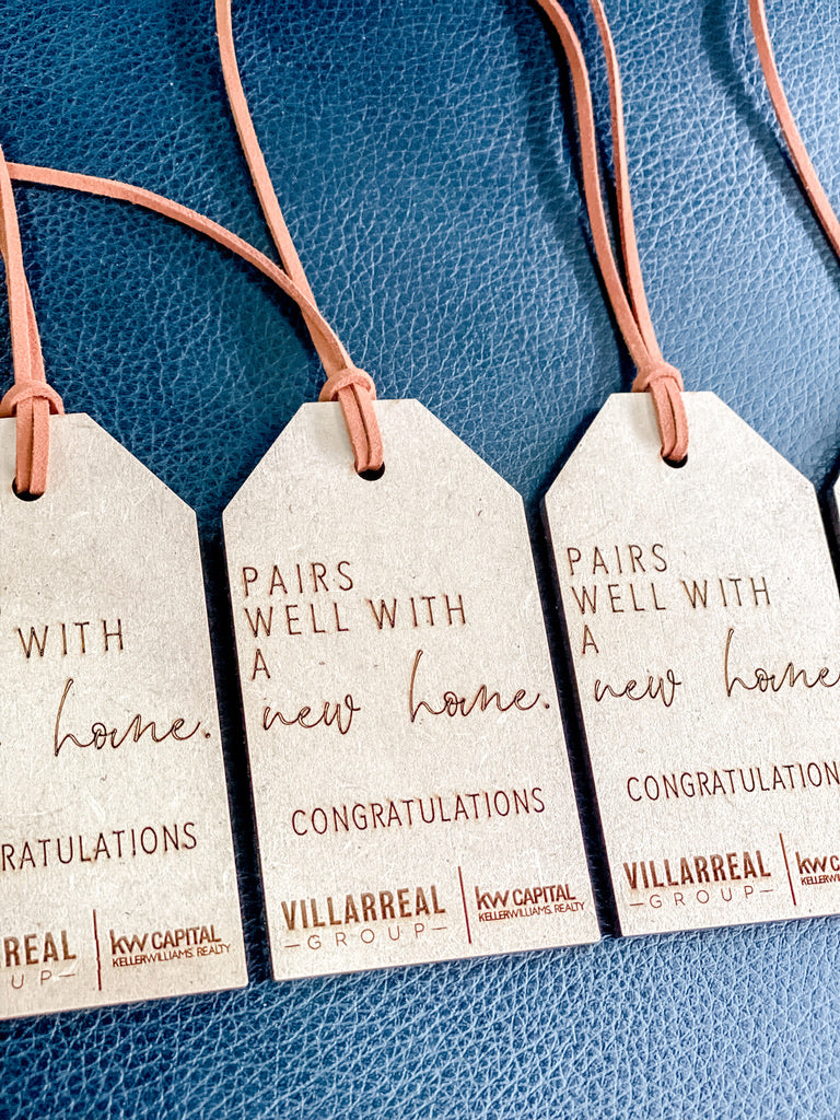 Custom Wine Bottle Tag