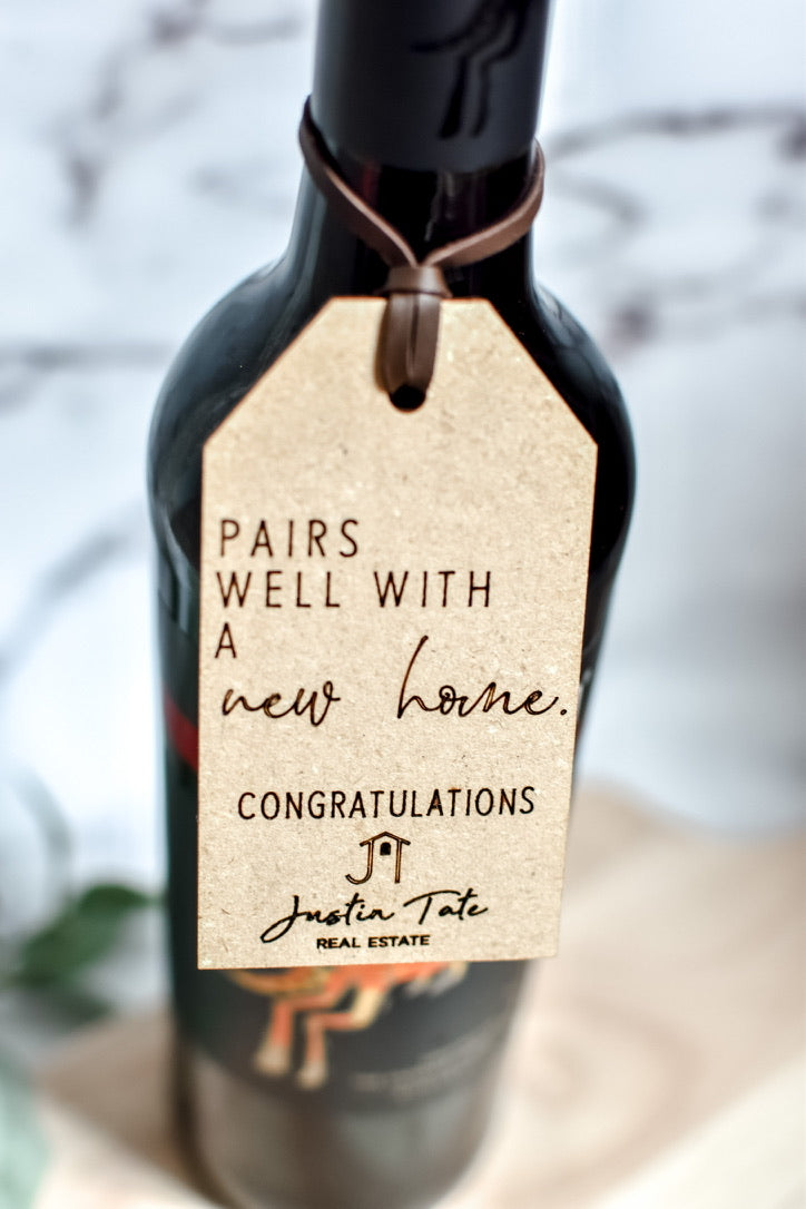 Custom Wine Bottle Tag