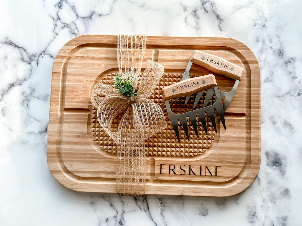 Custom Closing Gift Set- Meat Board