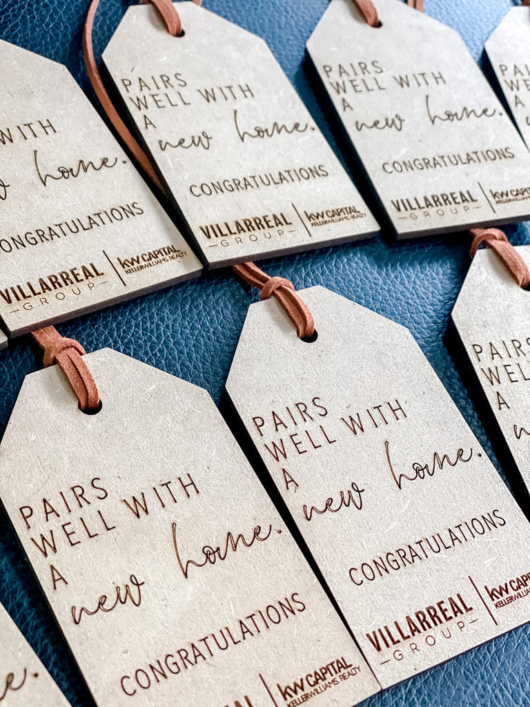 Custom Wine Bottle Tag