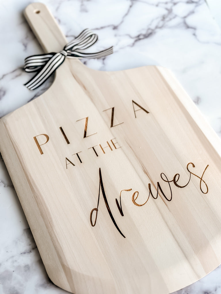 Custom Closing Gift Set- Pizza Peel
