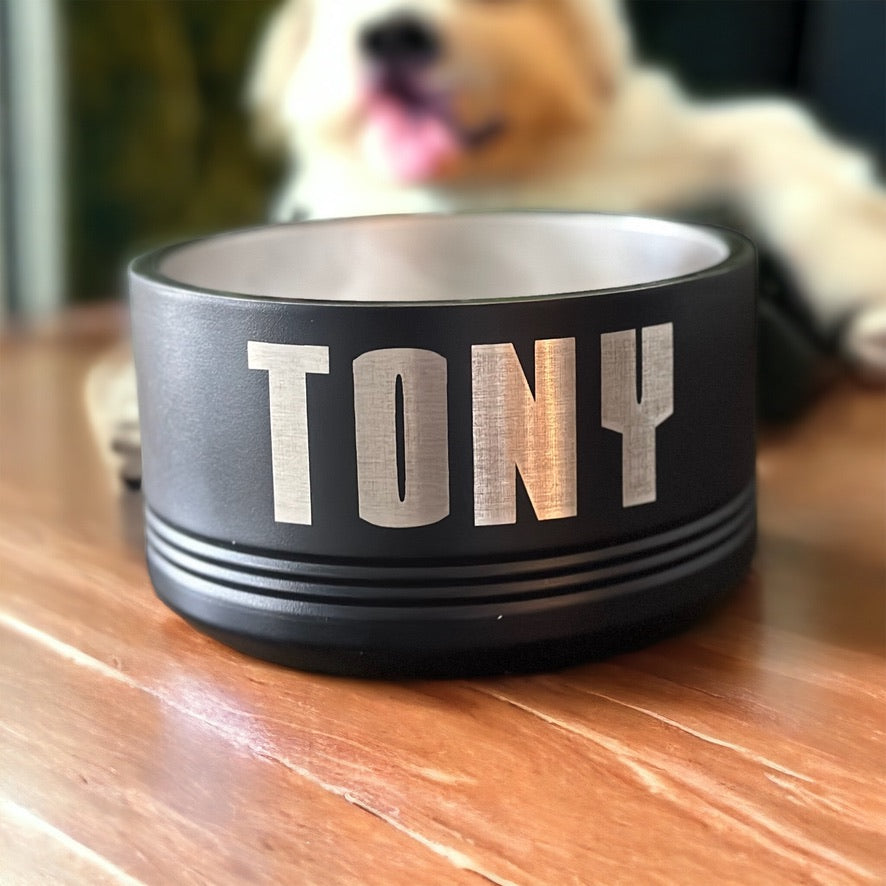 Engraved Pet Bowl