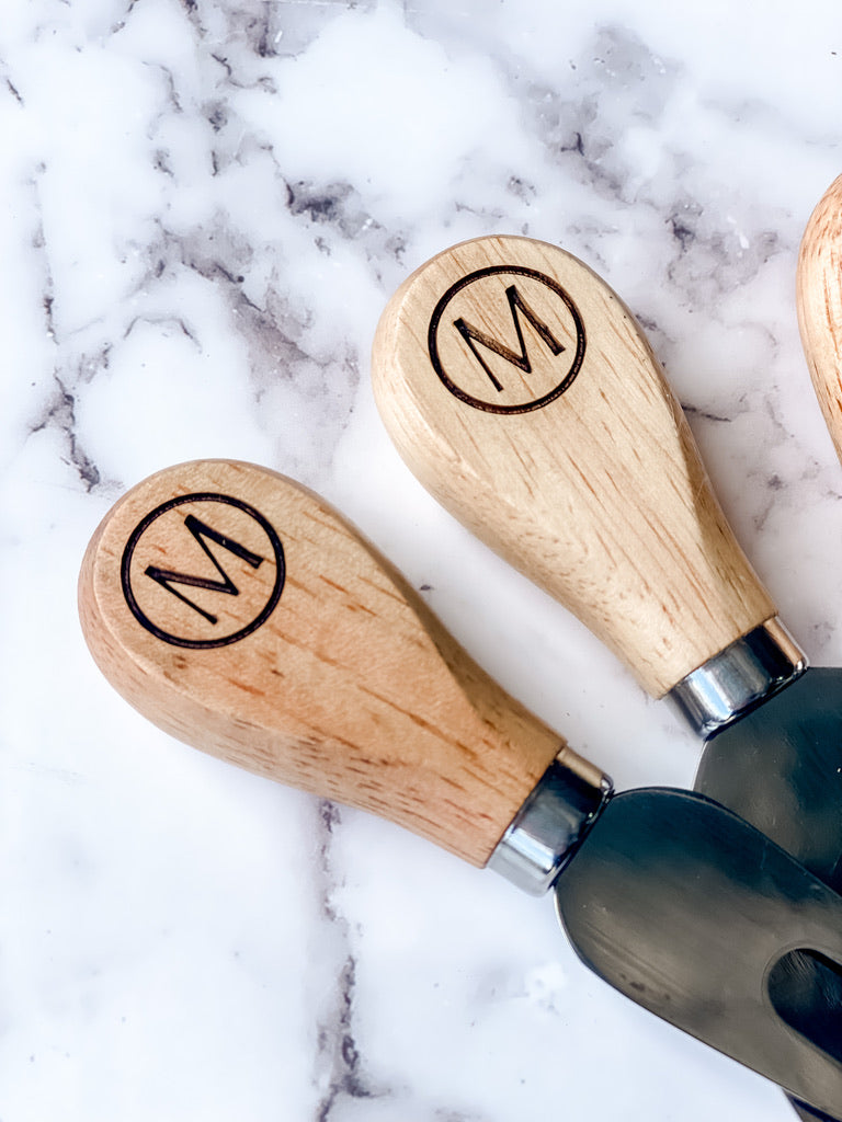 Personalized Cheese Utensils (Set of 4)