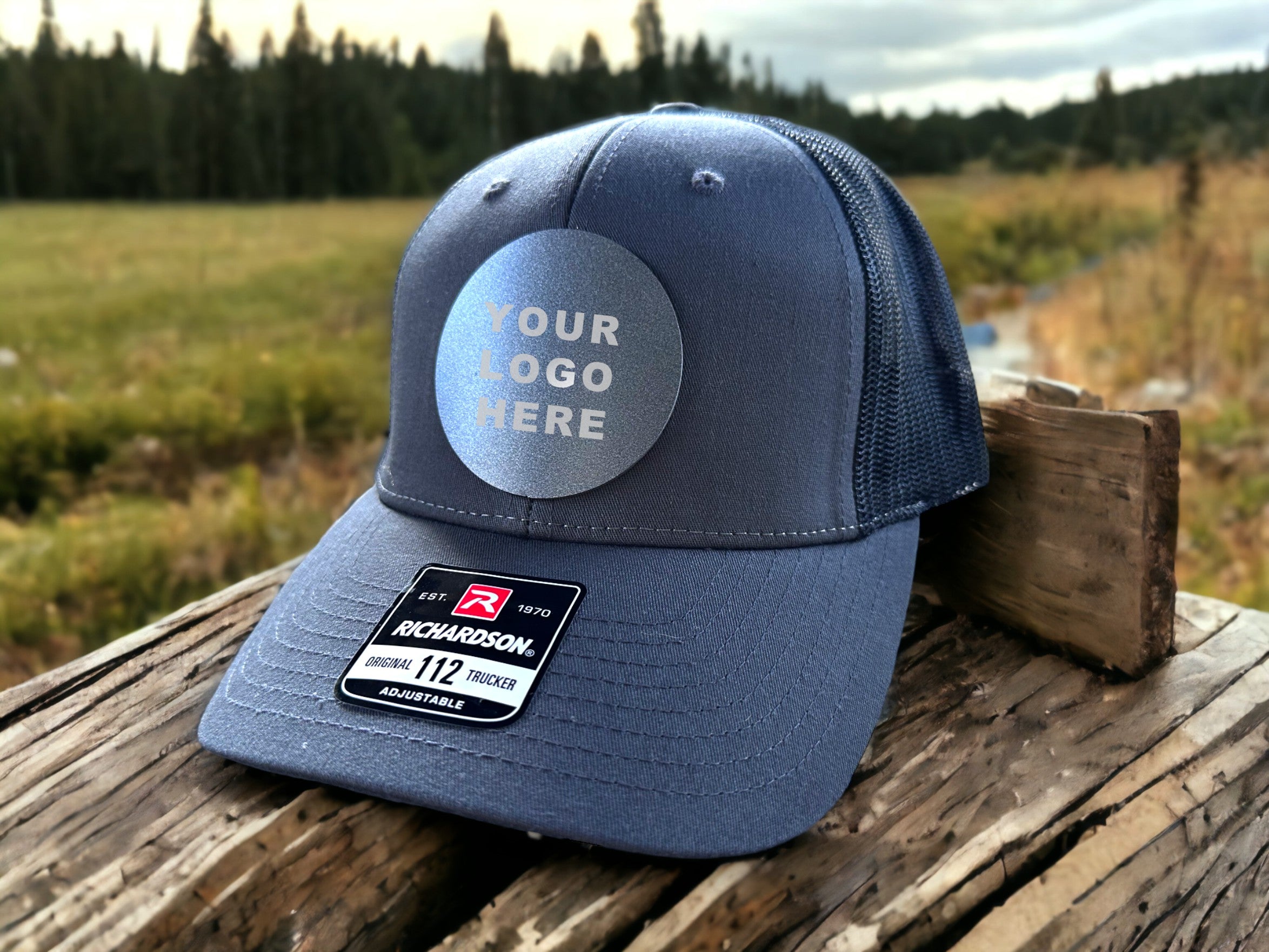 Slate Patch Hat- Richardson 112