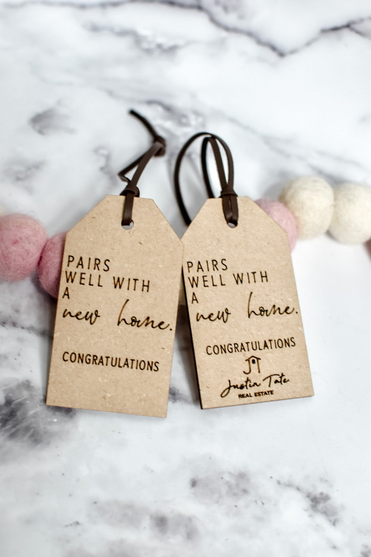 Custom Wine Bottle Tag