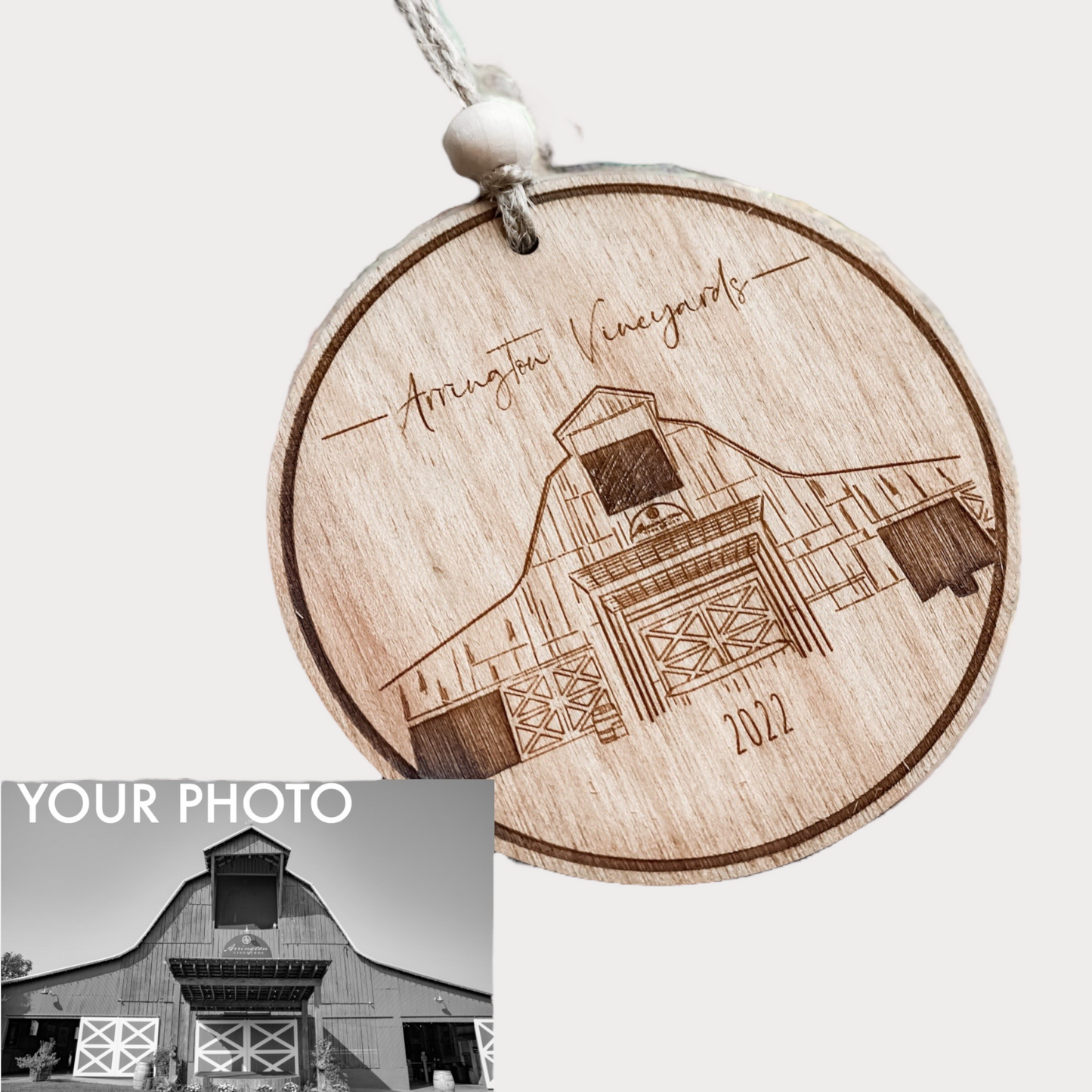 Custom Sketch Ornament