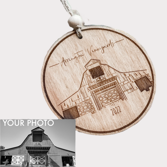 Custom Sketch Ornament