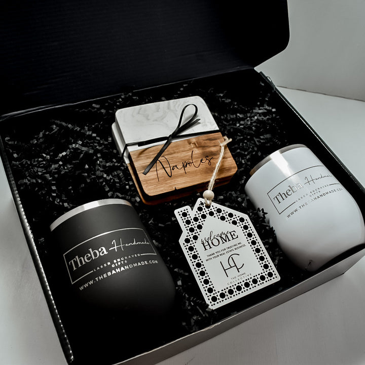 LUXURY GIFT BOX- WINE TUMBLERS