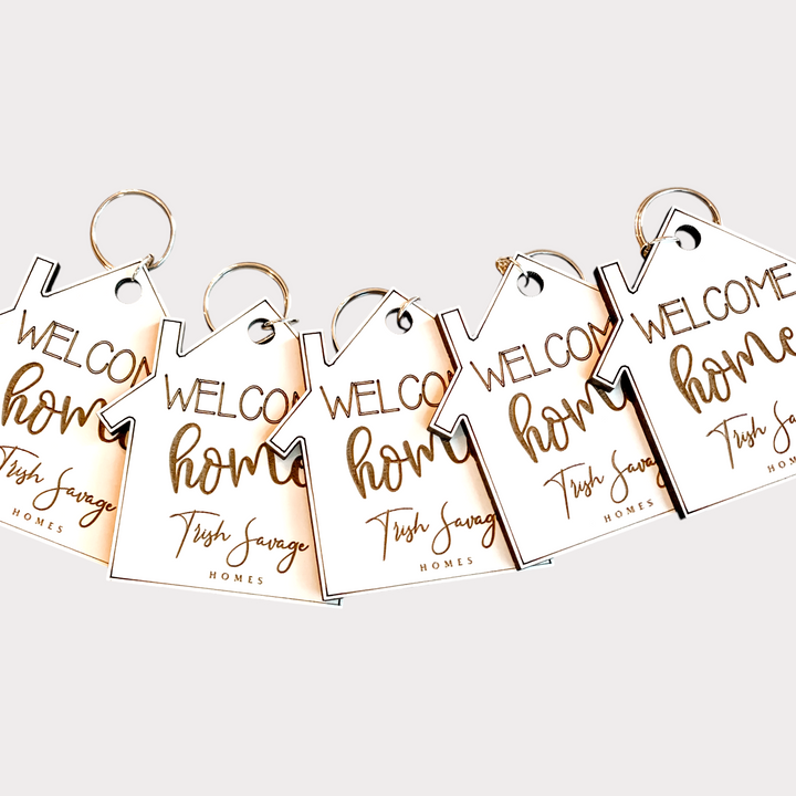 Welcome Home Keychain
