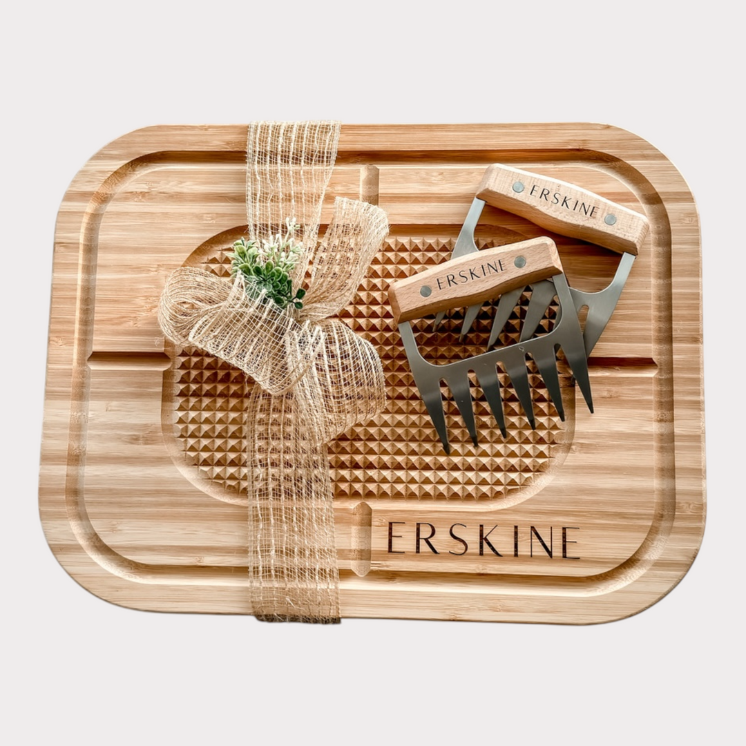 Custom Closing Gift Set- Meat Board